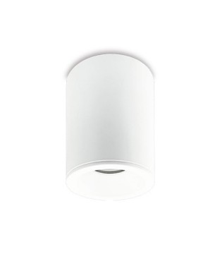 Foco superficie redondo fijo blanco IP65 Ø85mm 1020C02 - Ineslam
