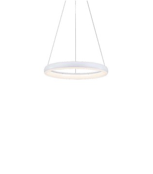Lámpara colgante SUAVE 40cm blanco, dorado, negro 24W - Ineslam 2
