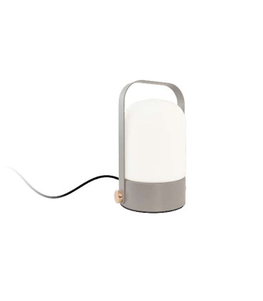 Lámpara Sobremesa táctil gris 5W ND26
