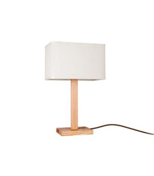 Lámpara de mesa madera Greta - Ineslam 2