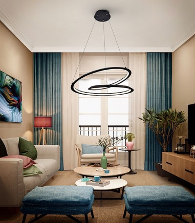 LOOPING negro 60cm de Schuller