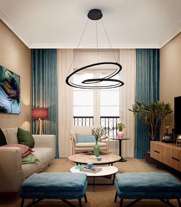 LOOPING negro 60cm de Schuller