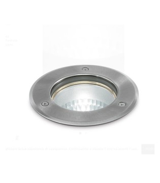 Foco empotrable PARK PT1 acero GU10 IP54 - IDEAL LUX