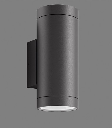 Aplique de pared NORI antracita 2E27 IP65 - ACB