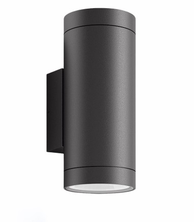 Aplique de pared NORI antracita 2E27 IP65 - ACB A20442GR