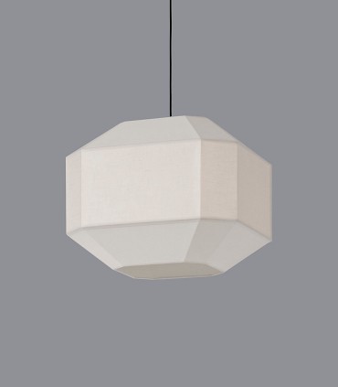 Lámpara de pantalla BAUHAUS blanco Ø45cm - ACB