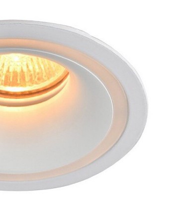 Foco empotrable GU10 ONEO blanco Ø100 mm