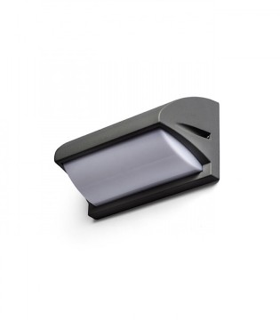 Aplique de pared exterior MORA antracita E27 IP54 - Rendl
