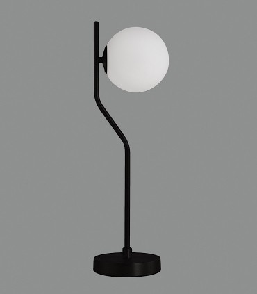 Lámpara de mesa MAUI negro E27 LED - ACB