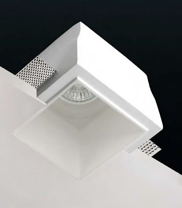 Foco empotrable invisible de escayola GU10 Dicro 1 - Ineslam