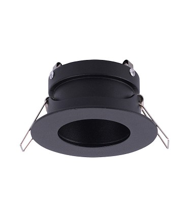 Foco empotrable GU10 Guincho negro 7536 - Mantra - Ø85