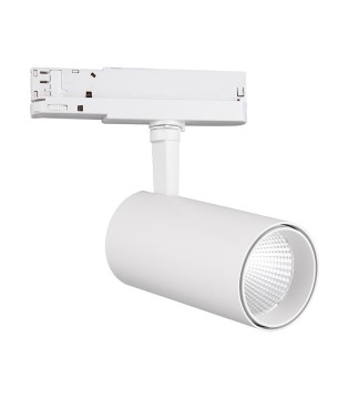 Foco de carril FIJI Led Trifásico Blanco - Mantra