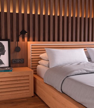 Aplique pared dormitorio led brazo Lector GOA 7.5W Negro 7721 - Mantra 2