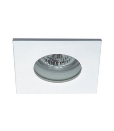 Aro Empotrable LED blanco Estanco IP65 Cuadrado GU10  - 106D Watertight