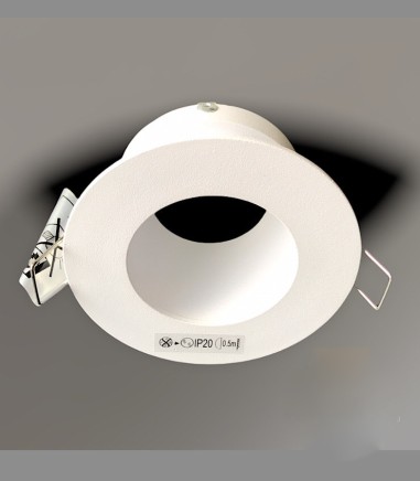 Foco empotrable GU10 Guincho blanco 85mm 7535 - Mantra