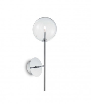 Aplique esfera transparente EQUINOXE G4 Cromo IDEAL LUX
