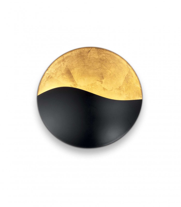 Aplique SUNRISE G9 Pequeño Negro-oro - IDEAL LUX