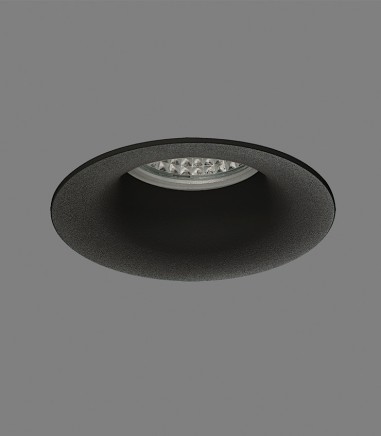Aro Empotrable WINKA negro mate 82mm GU10 - ACB