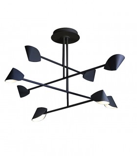 Lámpara LED Capuccina 61.5W Ø100cm negro, 7578  - Mantra