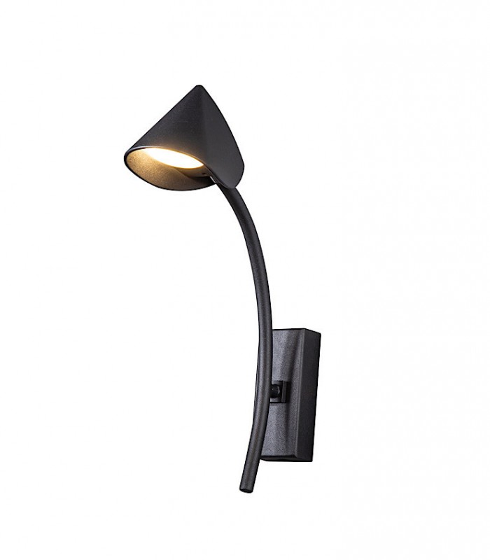 Aplique de pared Capuccina negro 7W - Mantra