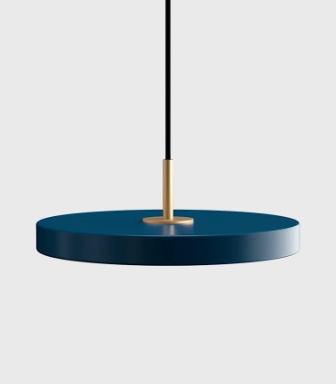 Lámpara colgante Asteria Mini LED oro mate/azul - UMAGE