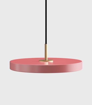 Lámpara colgante Asteria Mini LED oro mate/rosa - UMAGE