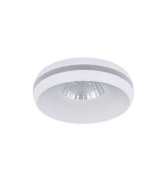 Foco LED empotrable EVE 7W 85mm blanco CristalRecord