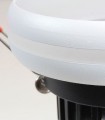 Foco LED empotrable EVE 7W 85mm negro, blanco IP44