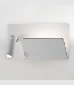 Aplique Laika dormitorio LED Blanco derecha con 2 interruptores - ACB 2
