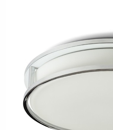 Plafón de techo GRANDE Cromo IP44