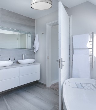 Plafón GRANDE LED Cromo IP44 Ø25, Ø37.5 - Rendl 2