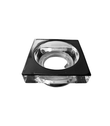Foco empotrable GU10 cristal negro...
