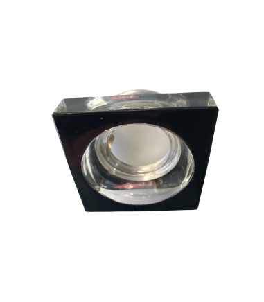 Foco empotrable GU10 cristal negro...