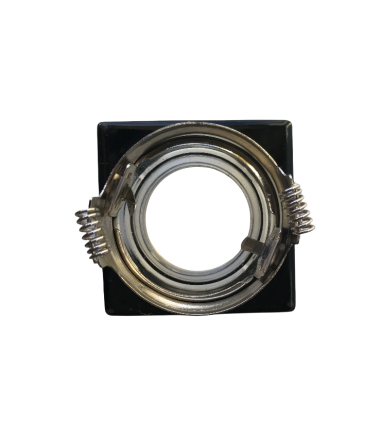 Foco empotrable GU10 cristal negro...