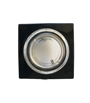 Foco empotrable GU10 cristal negro...