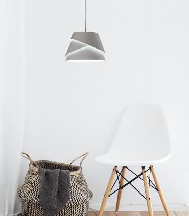 Lámpara de techo ALBORÁN blanco Ø33 cm - Mantra