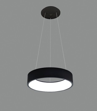 Lámpara colgante Dilga 60 LED Negro - ACB 2
