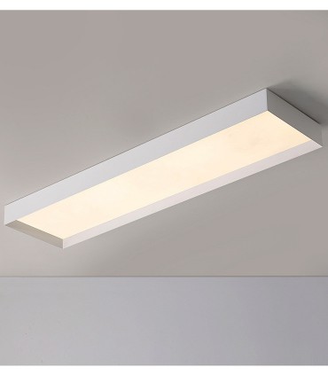 Plafón rectangular Munich LED blanco 120cm - ACB