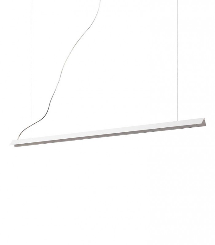 Lámpara V-line negro sp 110cm - Ideal Lux