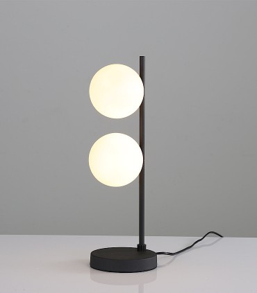 Lámpara de mesa DORIS negro mate G9 - ACB
