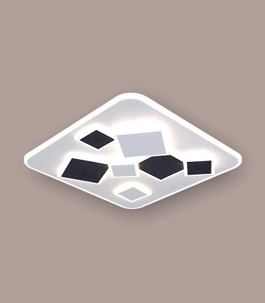 Plafón de techo Arce LED 105W CCT dimmable con mando 50cm