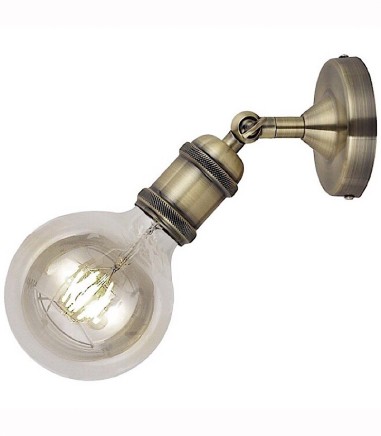 Aplique Vintage cuero articulado, posición de pared para crear ambientes retro actuales.