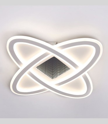 Plafón de techo LED Niza 70W CCT con mando - Cristalrecord