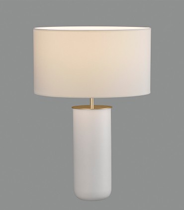 Lámpara de mesa cerámica Lindana E27 1 luz - ACB