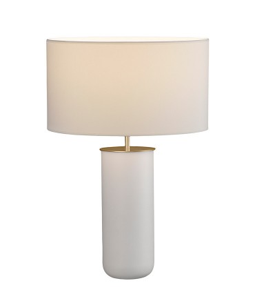 Lámpara de mesa cerámica Lindana E27 1 luz - ACB