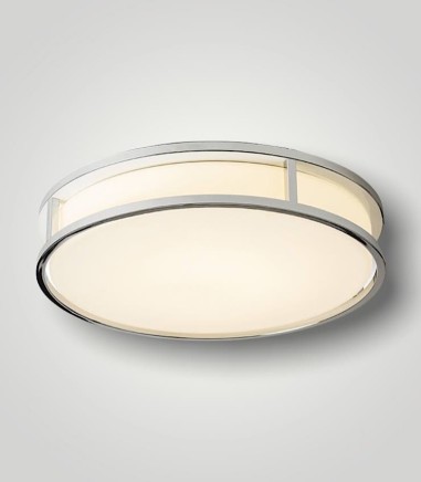 Plafón GRANDE LED Cromo IP44 Ø25, Ø37.5 - Rendl