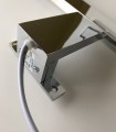 Modo de sujeción al mueble o marco - Aplique baño led NADIA 10W IP44 40cm cromo - Jueric