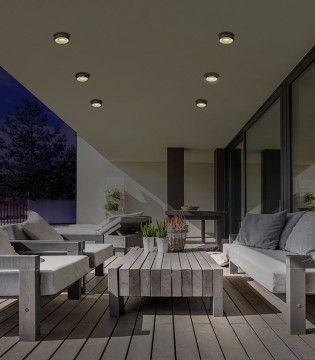 Ania LED Antracita IP65 Plano - ACB 2