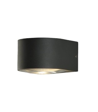 Aplique exterior Ania LED 1L Antracita IP65 - ACB
