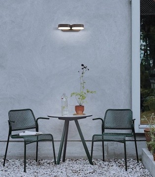 Aplique Kansas LED 3000K negro IP54 - ACB 2